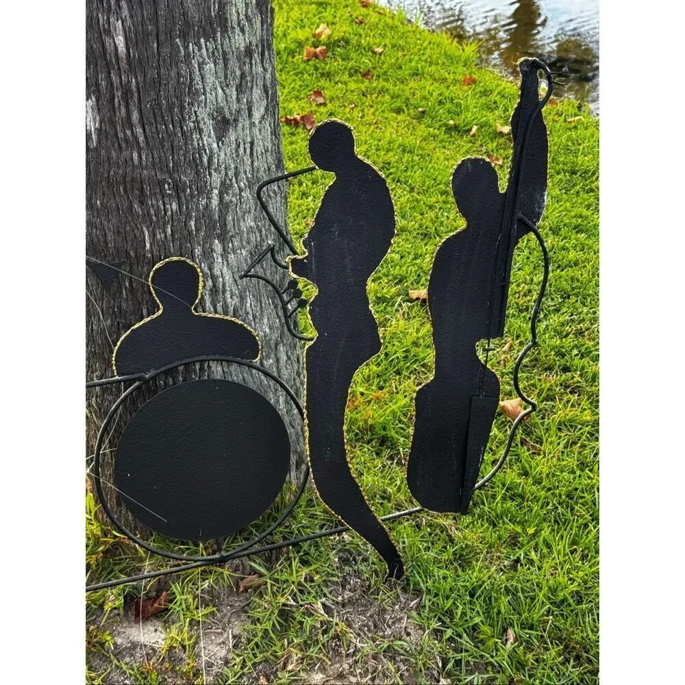 Curtis Jere Metal Jazz quintet Metal Wall Decor.